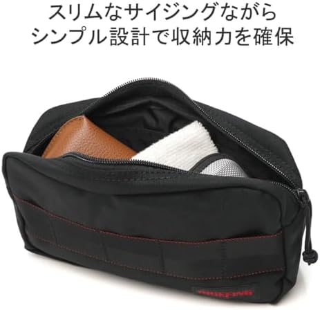 Amazon | [ブリーフィング] 旅行用コンテナ ポーチ BLACK | ポーチ